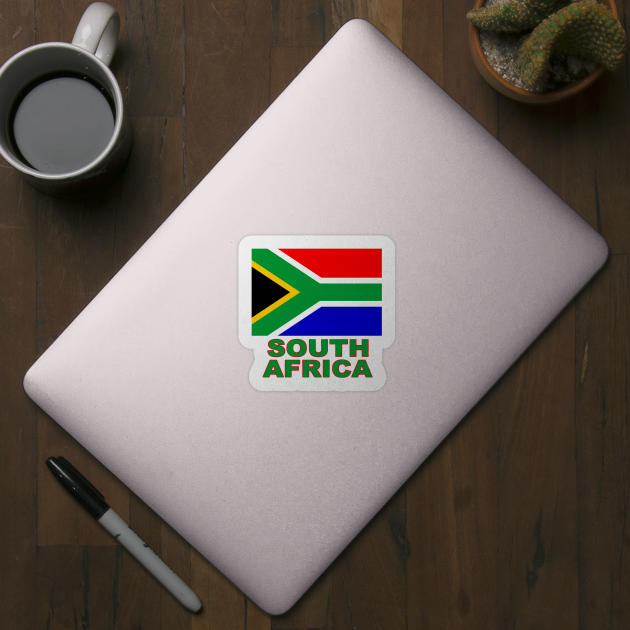 The Pride of South Africa - South African National Flag Design by Naves